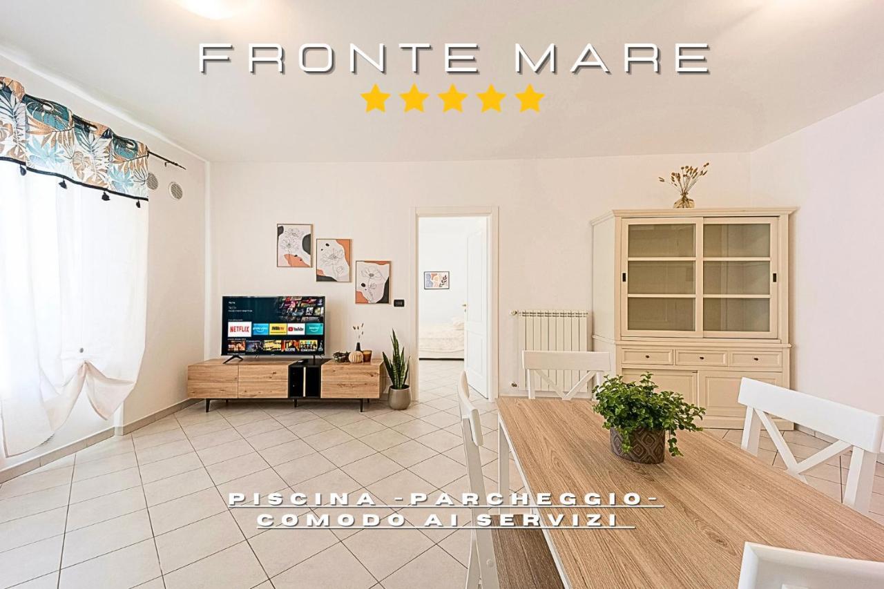 Fronte Mare-Piscina- Pista Ciclabile Apartment Imperia Bagian luar foto